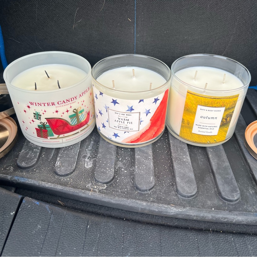 Bath and body works candles